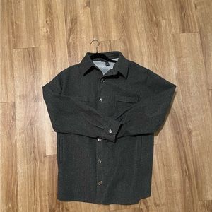 Oversized shirt jacket